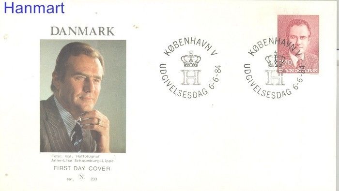 Znaczek Dania 1984 FDC