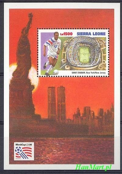 Znaczek Sierra Leone 1994 Mi bl 247 Czyste **