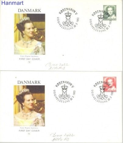 Znaczek Dania 1983 FDC