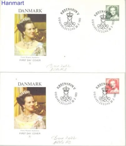 Znaczek Dania 1983 FDC