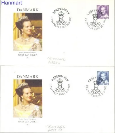Znaczek Dania 1983 FDC