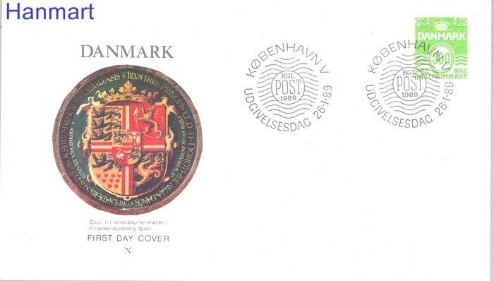 Znaczek Dania 1989 Mi 934 FDC