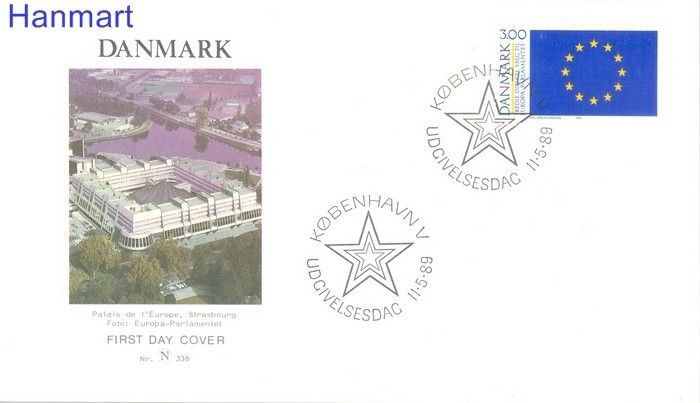 Znaczek Dania 1989 Mi 949 FDC