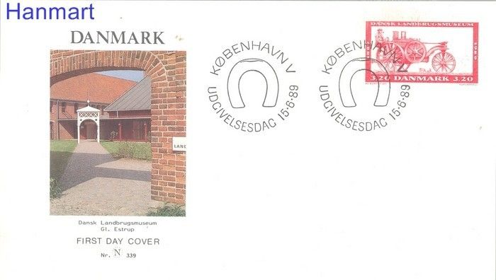 Znaczek Dania 1989 Mi 953 FDC