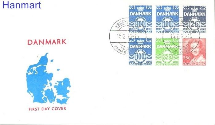 Znaczek Dania 1989 Mi 965 FDC