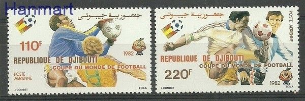 Znaczek Dżibuti 1982 Mi 325-326 Czyste **