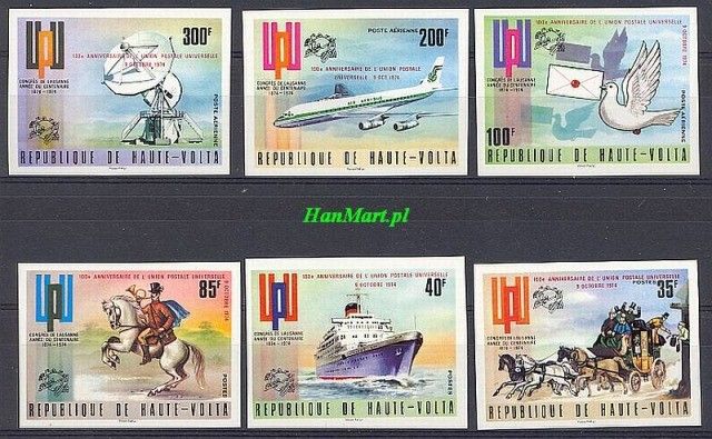 Znaczek Górna Wolta 1974 Czyste **