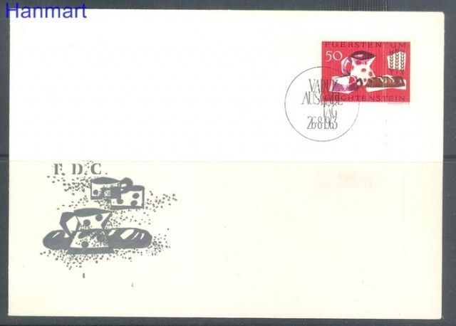 Znaczek Liechtenstein 1963 Mi 432 FDC