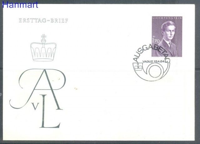 Znaczek Liechtenstein 1964 Mi 439 FDC