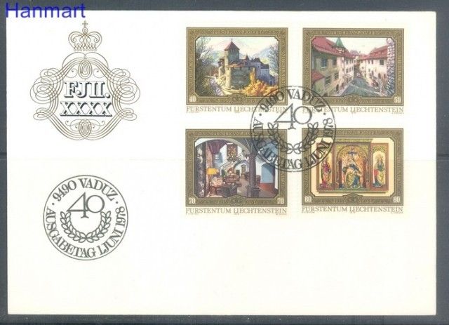 Liechtenstein 1978 Mi 706-709 FDC