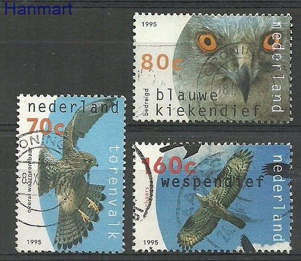 Znaczek Holandia 1995 Mi 1549-1551 Stemplowane