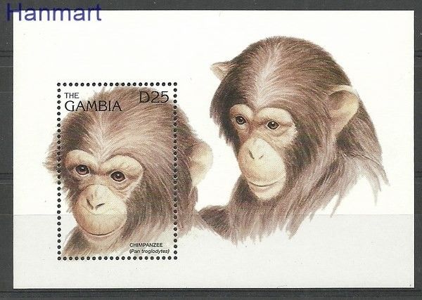 Znaczek Gambia 1996 Mi bl 285 Czyste **