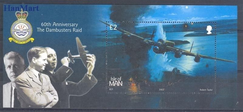 Znaczek Wyspa Man 2003 Mi bl 48 Czyste **