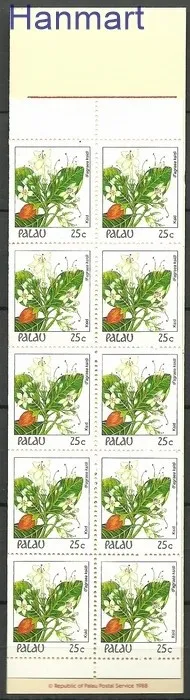 Znaczek Palau 1988 Czyste **