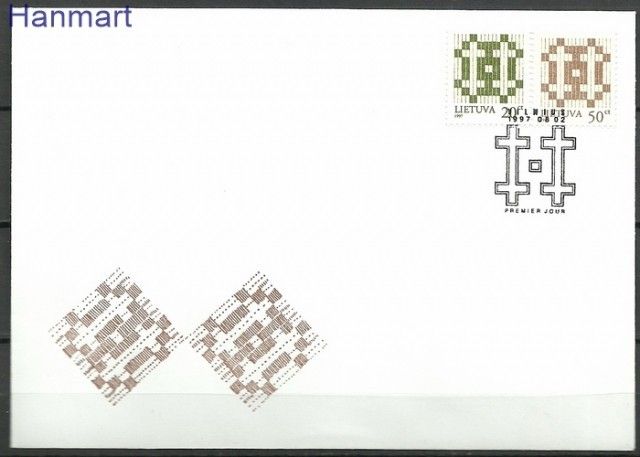 Znaczek Litwa 1997 FDC