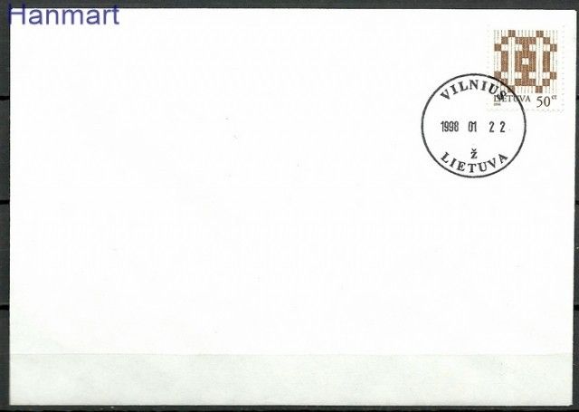Znaczek Litwa 1997 FDC