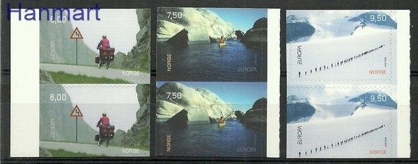 Znaczek Norwegia 2004 Mi 1497-1499 Czyste **