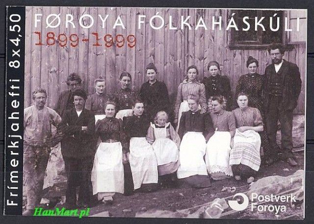 Znaczek Wyspy Owcze 2000 Mi mh 18 Czyste **