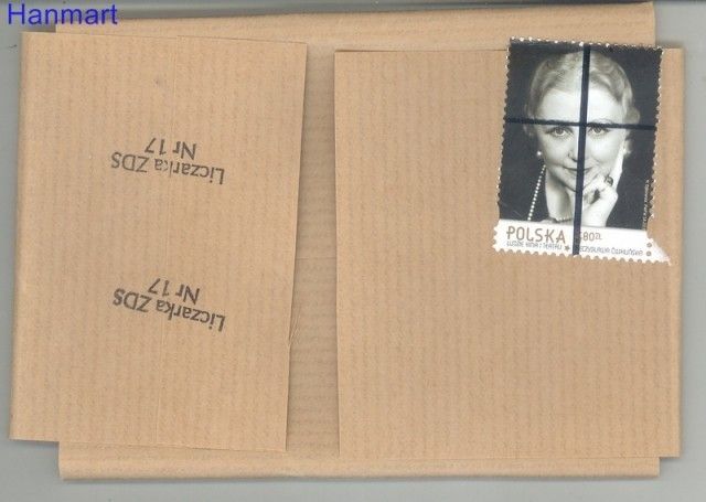Znaczek Polska 2013 Mi opz 4652 Koperty stemplowane