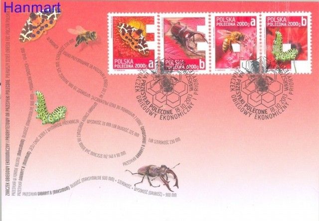 Znaczek Polska 2013 Mi 4642-4645 Fi 4493-4496 FDC