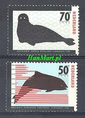 Znaczek Holandia 1985 Mi 1279-1280 Czyste **