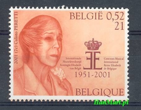 Znaczek Belgia 2001 Mi 3042 Czyste **