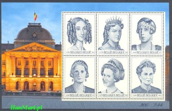 Znaczek Belgia 2001 Mi bl 79 Czyste **