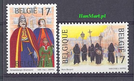 Znaczek Belgia 1999 Mi 2875-2876 Czyste **