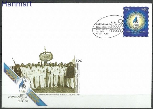 Znaczek Estonia 2013 Mi 780 FDC