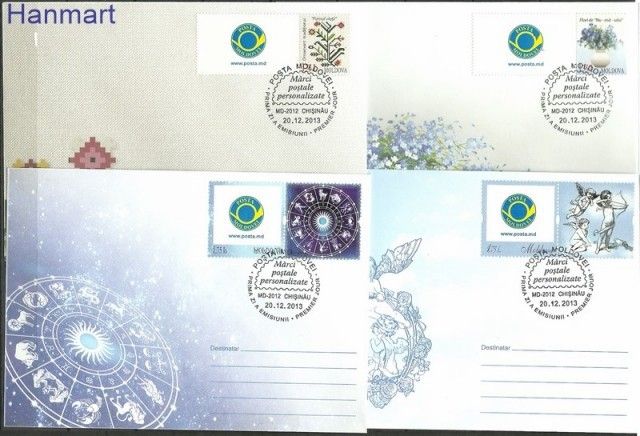 Znaczek Mołdawia 2013 Mi 854-857 FDC