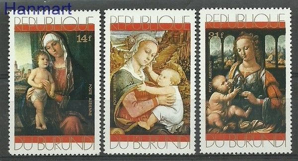 Znaczek Burundi 1971 Mi 801-803 Czyste **