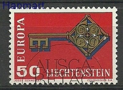 Znaczek Liechtenstein 1968 Mi 495 Stemplowane