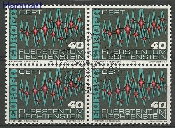 Znaczek Liechtenstein 1972 Mi 564 Stemplowane