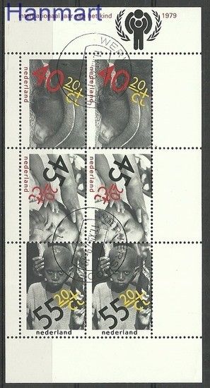 Znaczek Holandia 1979 Mi bl 20 Stemplowane