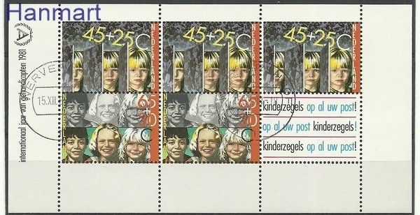 Znaczek Holandia 1981 Mi bl 23 Stemplowane