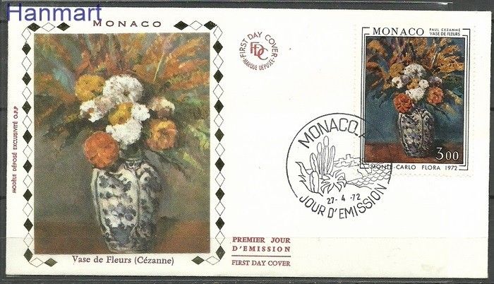 Znaczek Monako 1972 FDC