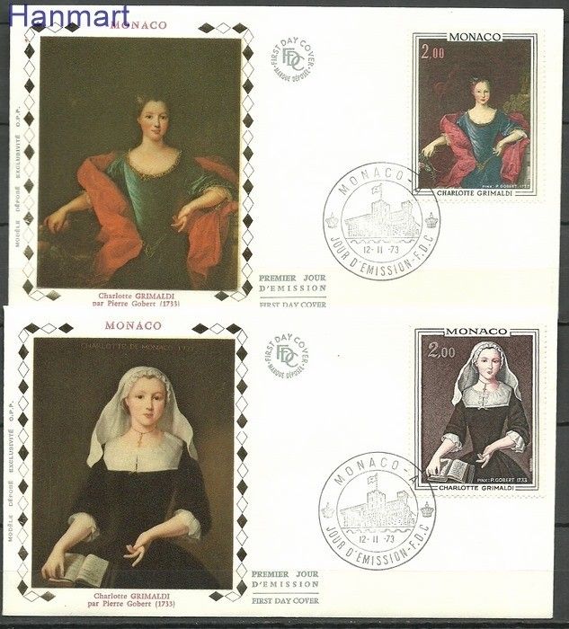 Znaczek Monako 1973 FDC