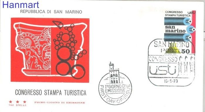 Znaczek San Marino 1973 Mi 1027 FDC