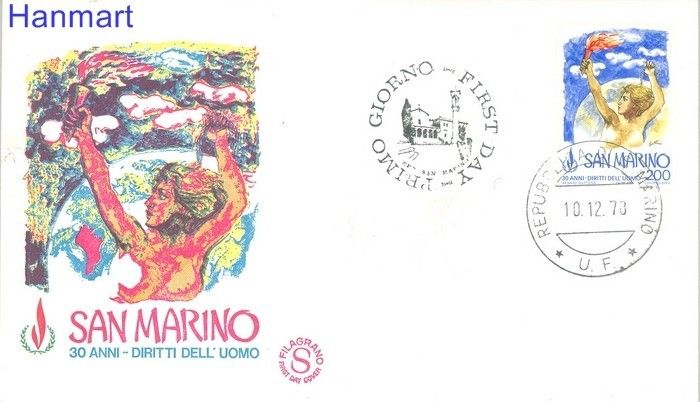 Znaczek San Marino 1978 Mi 1168 FDC