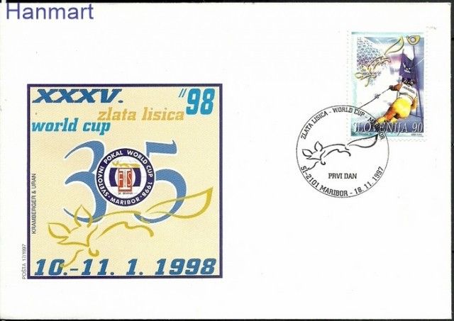 Znaczek Słowenia 1997 Mi 213 FDC