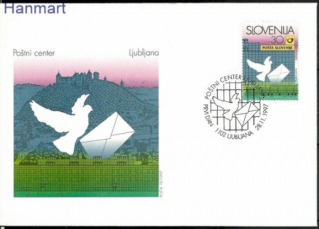 Znaczek Słowenia 1997 Mi 214 FDC