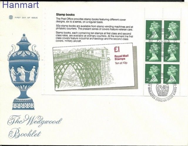 Znaczek Wielka Brytania 1980 Mi blatt 92 FDC