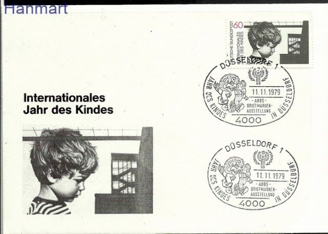 Znaczek Niemcy 1979 Mi 1000 FDC