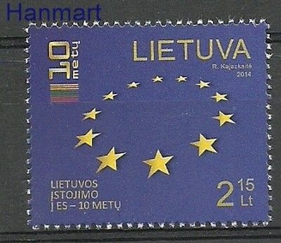 Znaczek Litwa 2014 Mi 1158 Czyste **