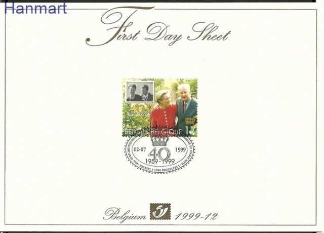 Znaczek Belgia 1999 Mi 2880 FDC
