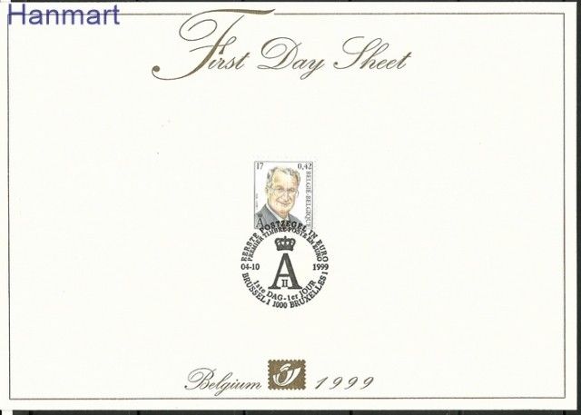 Znaczek Belgia 1999 Mi 2892 FDC