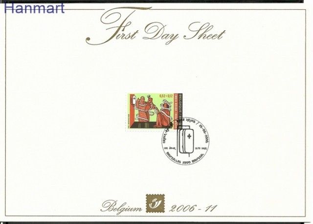 Znaczek Belgia 2006 Mi 3573 FDC