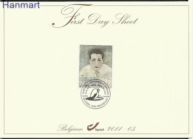 Znaczek Belgia 2011 Mi 4143 FDC