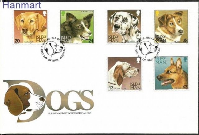 Znaczek Wyspa Man 1996 Mi 688-693 FDC