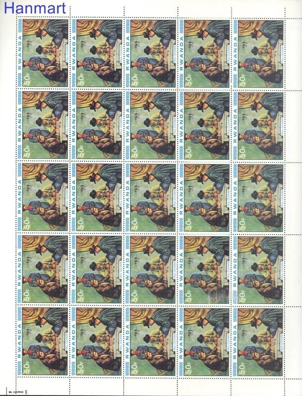 Znaczek Rwanda 1980 Mi 1059-1067 Czyste **
